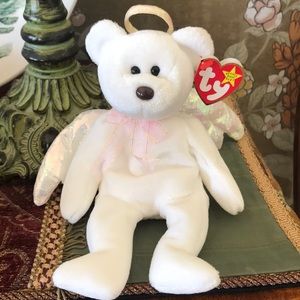 Ty Halo the bear Beanie Baby 1998